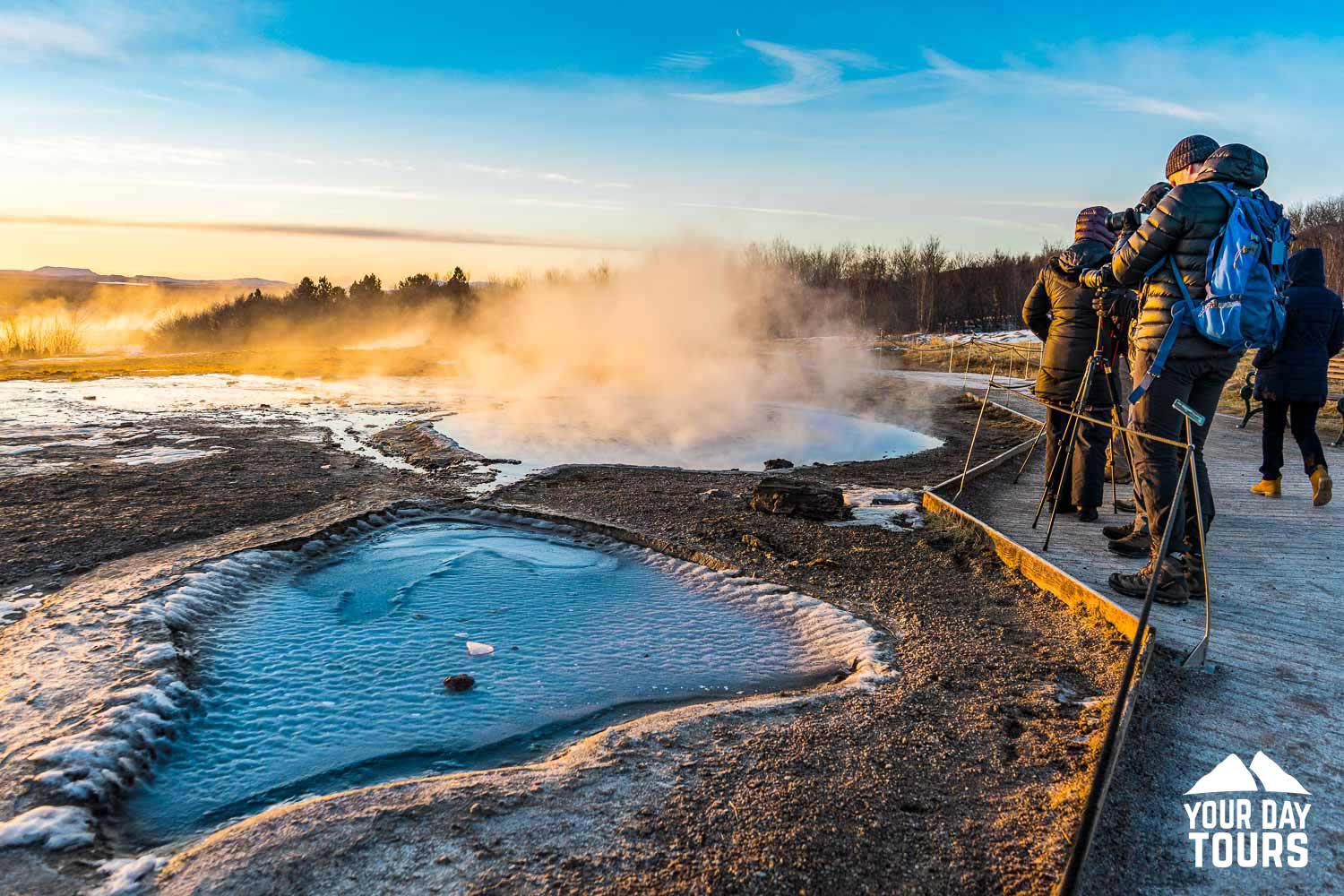 geysir geothermal area on golden circle