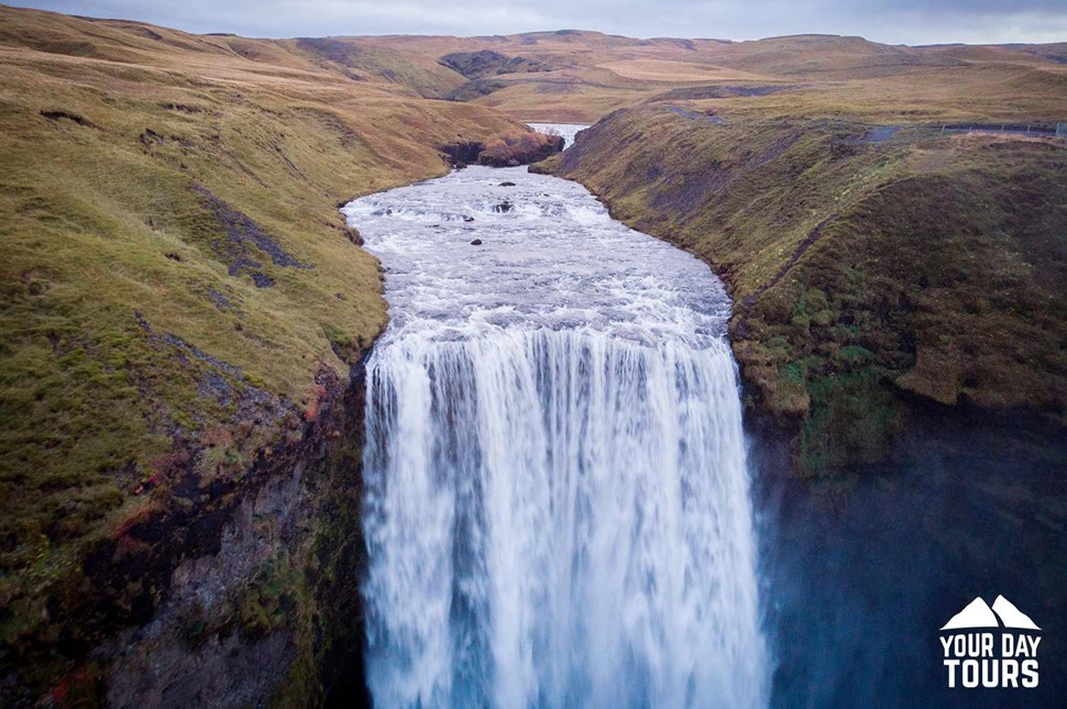 skogafoss waterfall in iceland 