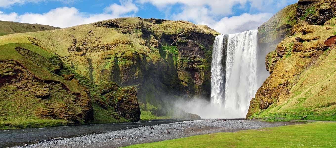 Skógafoss Waterfall 