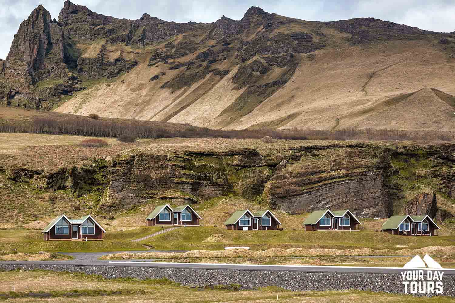small houses in the town of vik i myrdal