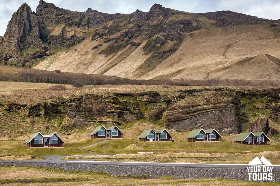 small houses in the town of vik i myrdal